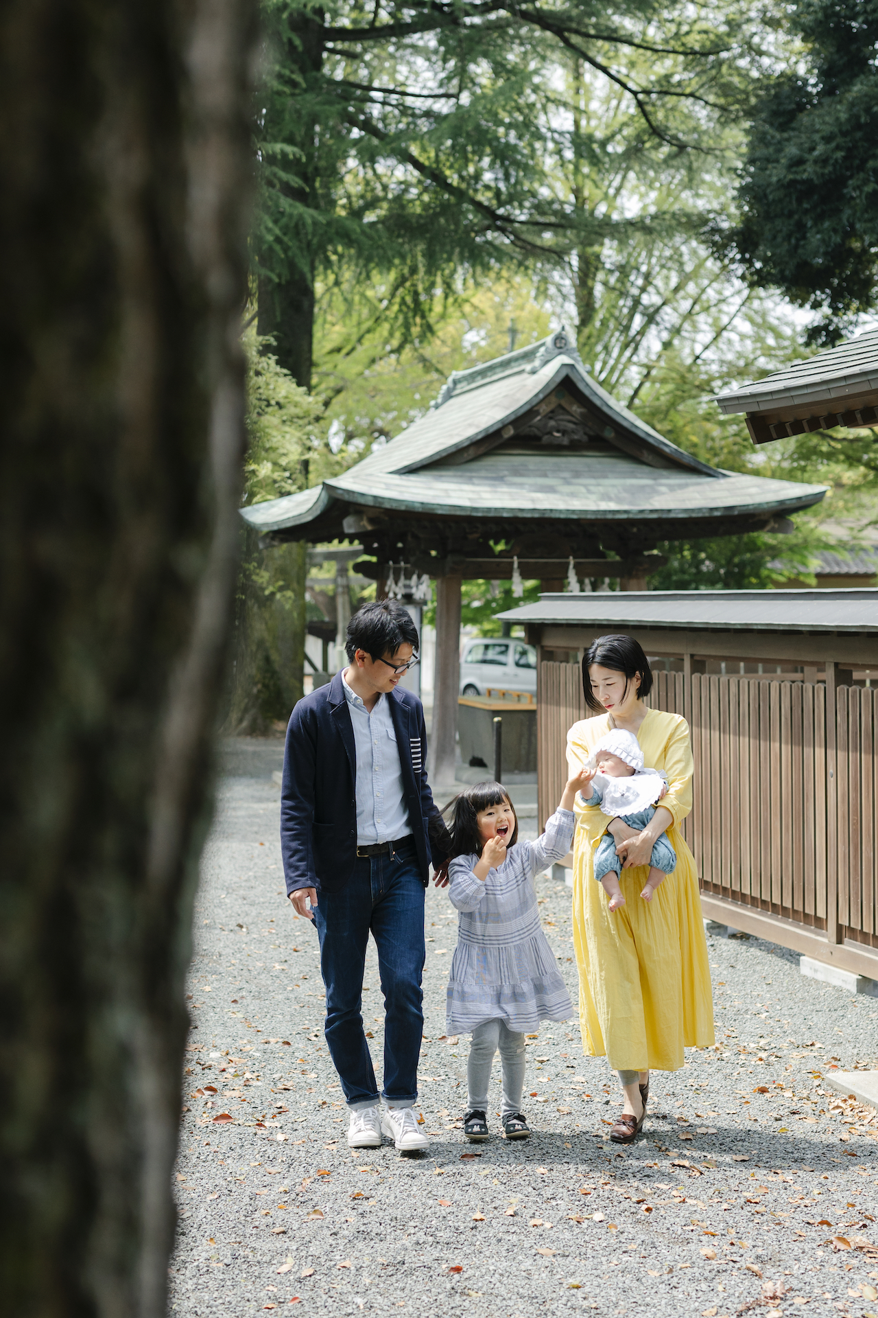 お宮参り写真