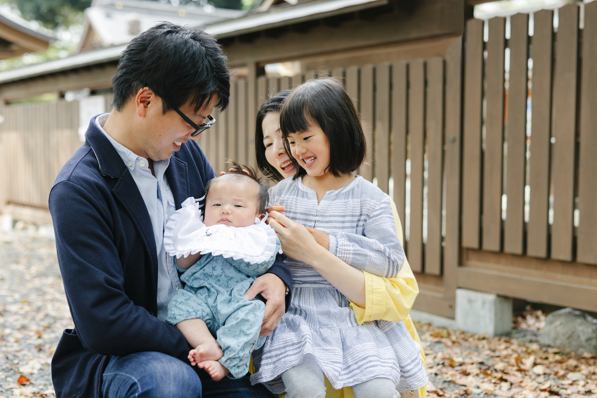 お宮参り写真
