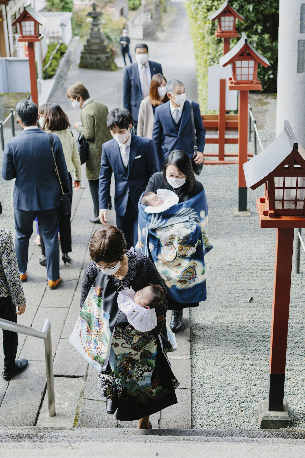 お宮参り写真