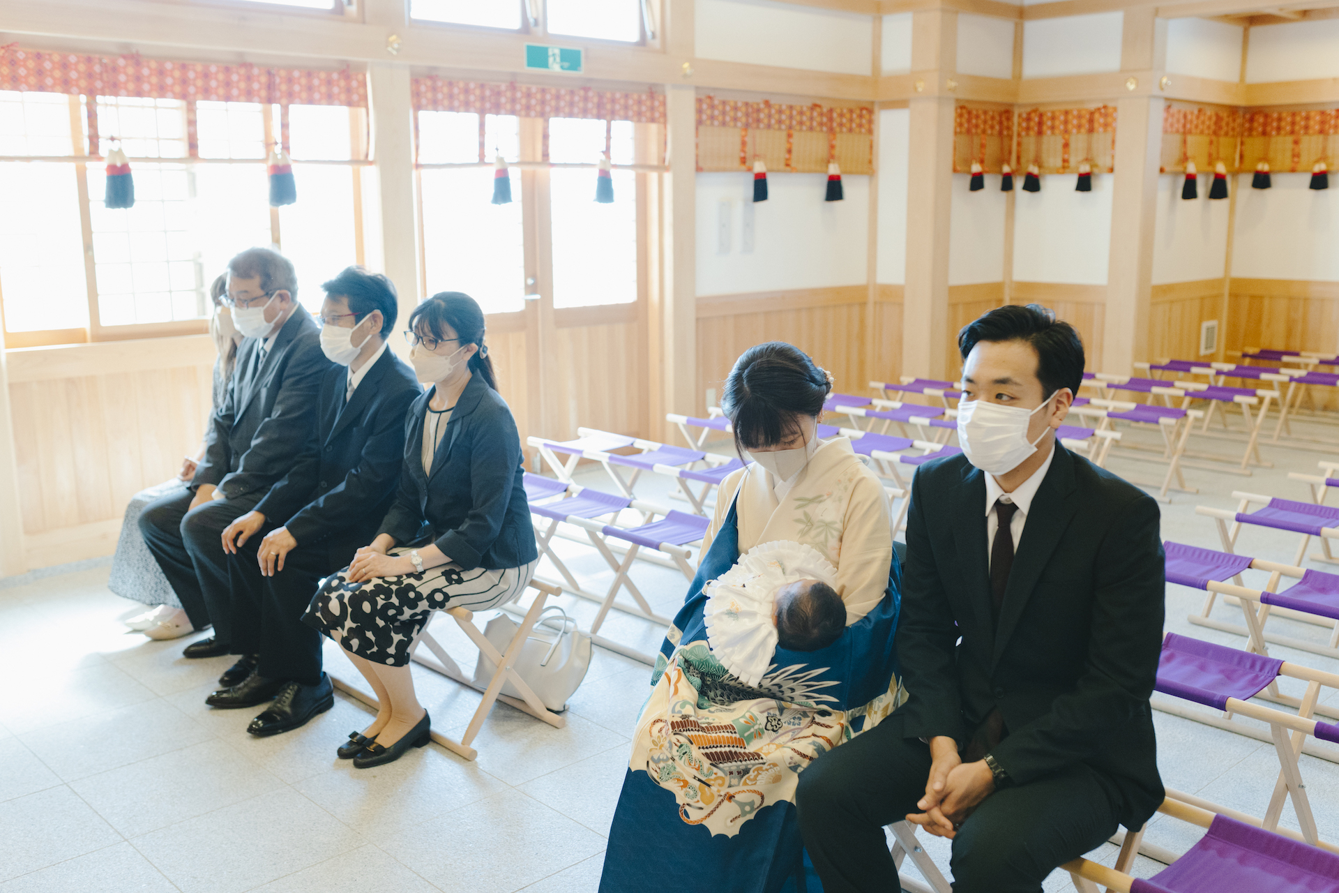 お宮参り写真