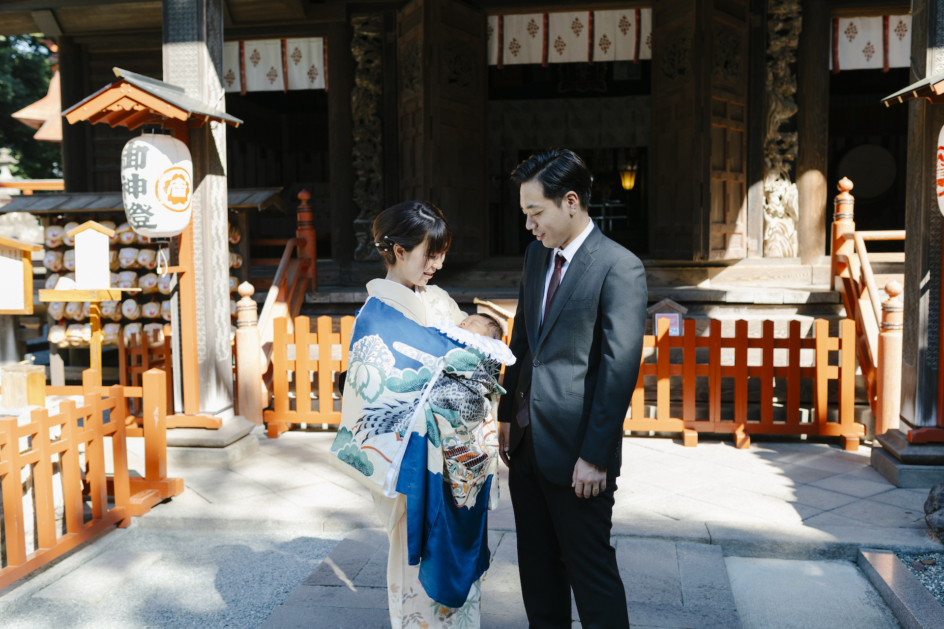 お宮参り写真