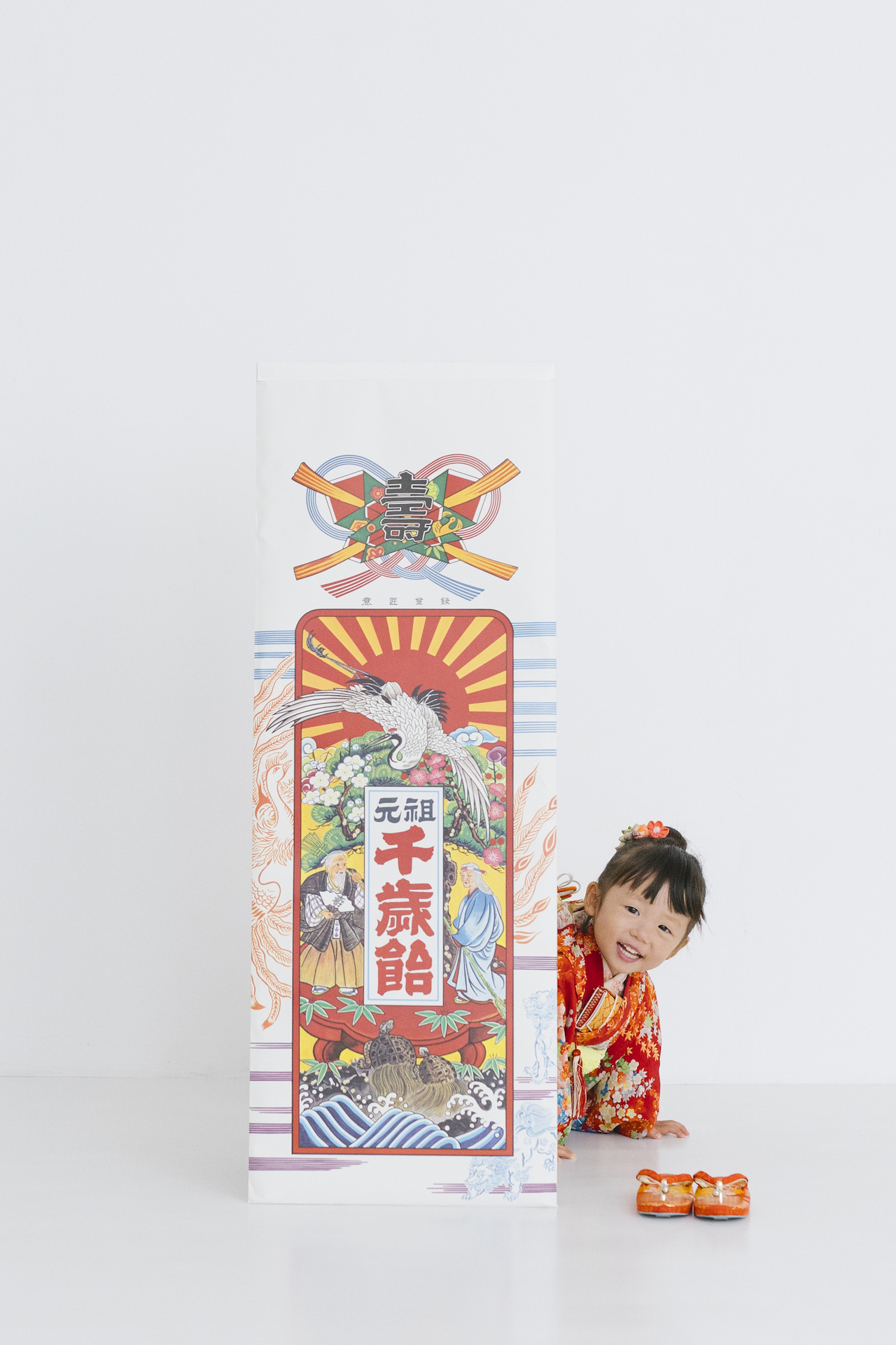 七五三の女の子