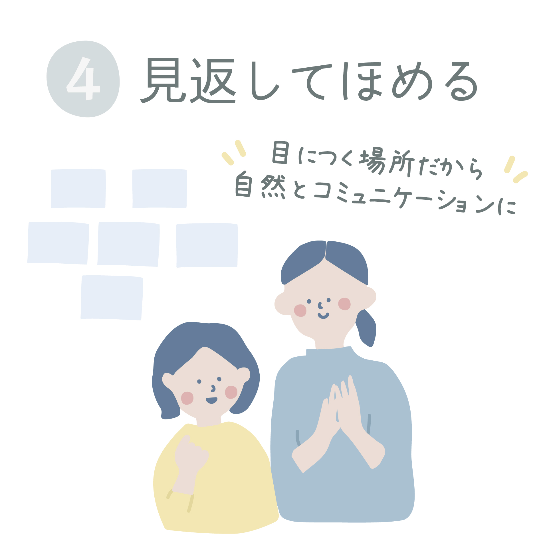 ほめる